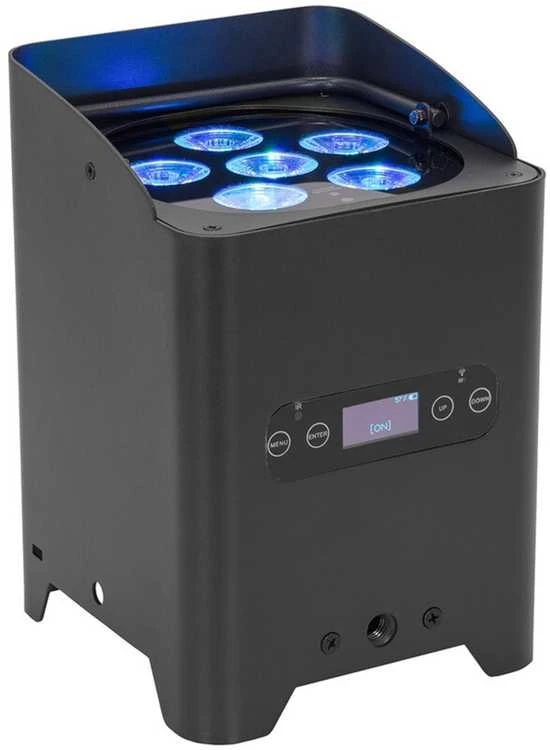 Boomtone Dj Prožektorių komplektas su dėklu Mac Mah IZY Glow set