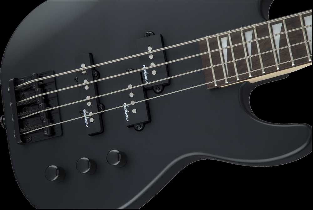 Bosinė gitara Jackson JS Concert Bass Minion JS1X, juoda