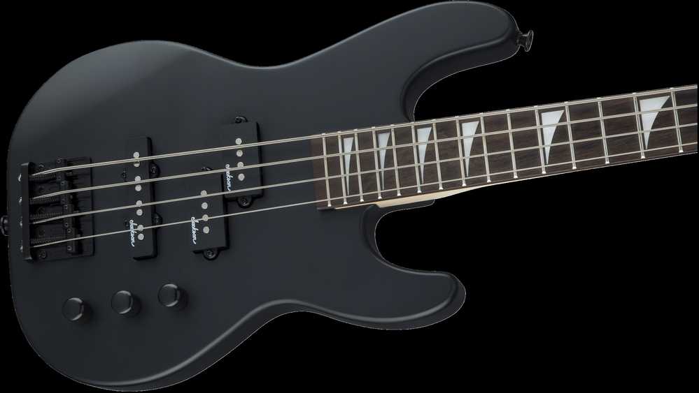 Bosinė gitara Jackson JS Concert Bass Minion JS1X, juoda