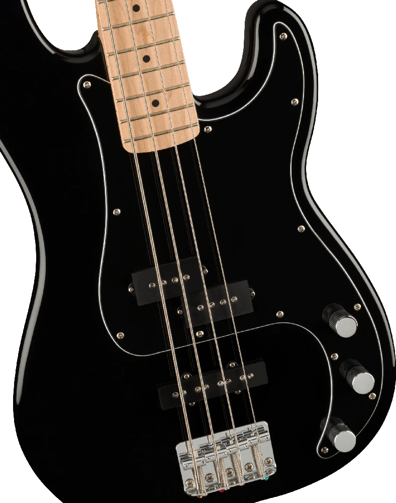 Bosinės gitaros komplektas Fender Aff Bass PJ Pack + Rumble 15, juodas