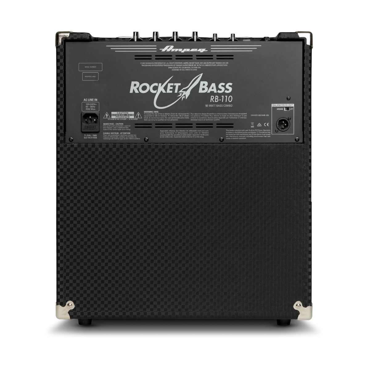 Bosinės gitaros stiprintuvas Ampeg RB110