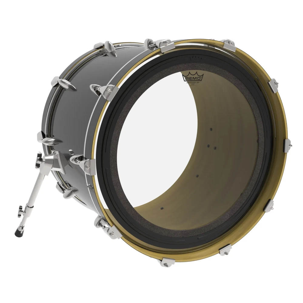 Būgno plastikas Remo Ambassador SMT Clear 20" BR-1320-00-SMT
