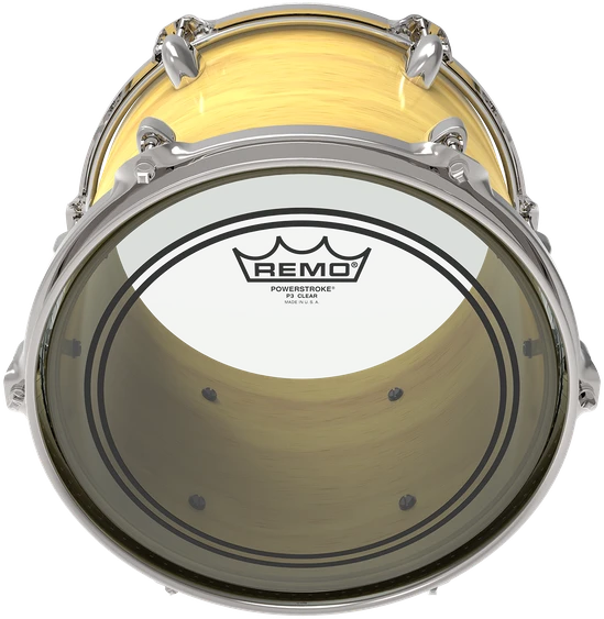 Būgno plastikas Remo Powerstroke 3 Clear 18" P3-0318-BP