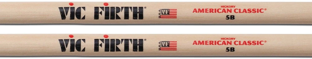 Būgnų lazdelės Vic Firth 5B