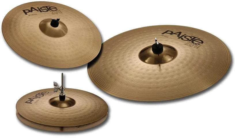 Būgnų lėkščių komplektas Paiste 201 Universal Bronze (14/16/20)