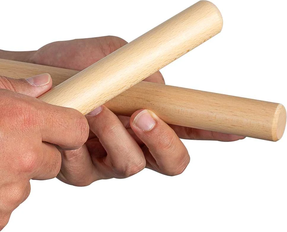 Buko medžio toninės lazdelės Sela Beech Claves SE 286, 25mm diametro