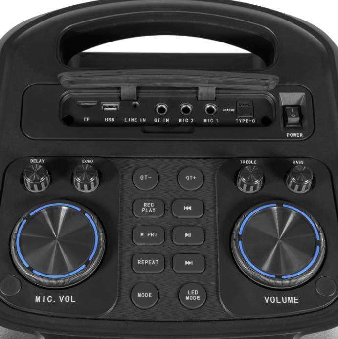 Boomtone Dj Nešiojama akumuliatorinė garso sistema Boomtone Master 900