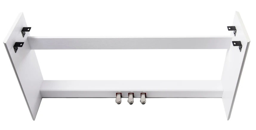 Stovas su pedalais ORLA PF200 pianinams, baltas