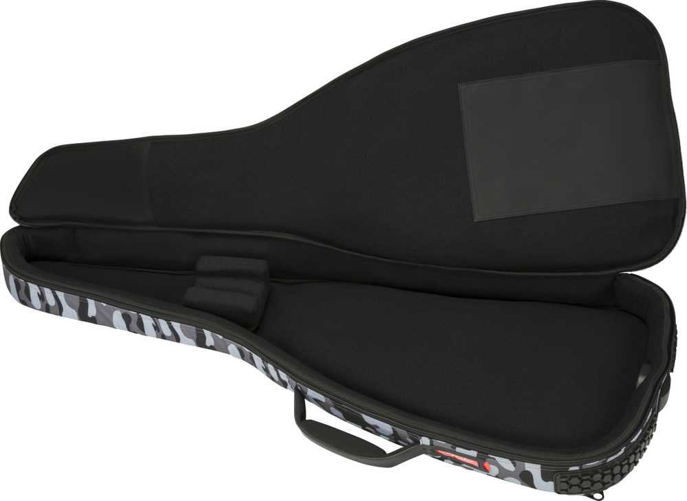 Dėklas elektrinei gitarai Fender FE920 Winter Camo