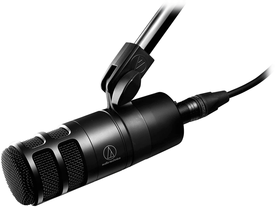 Audio Technica AT2040 Hiperkardioidinis dinaminis mikrofonas, Juodas