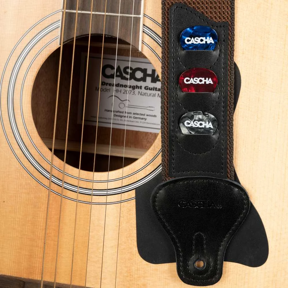 Diržas gitarai Cascha HH 2260 rudas