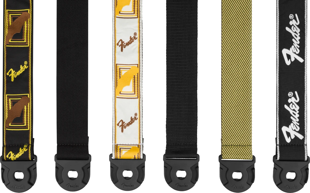 Diržas gitarai Fender Quick Grip Locking, sendintas tvydas