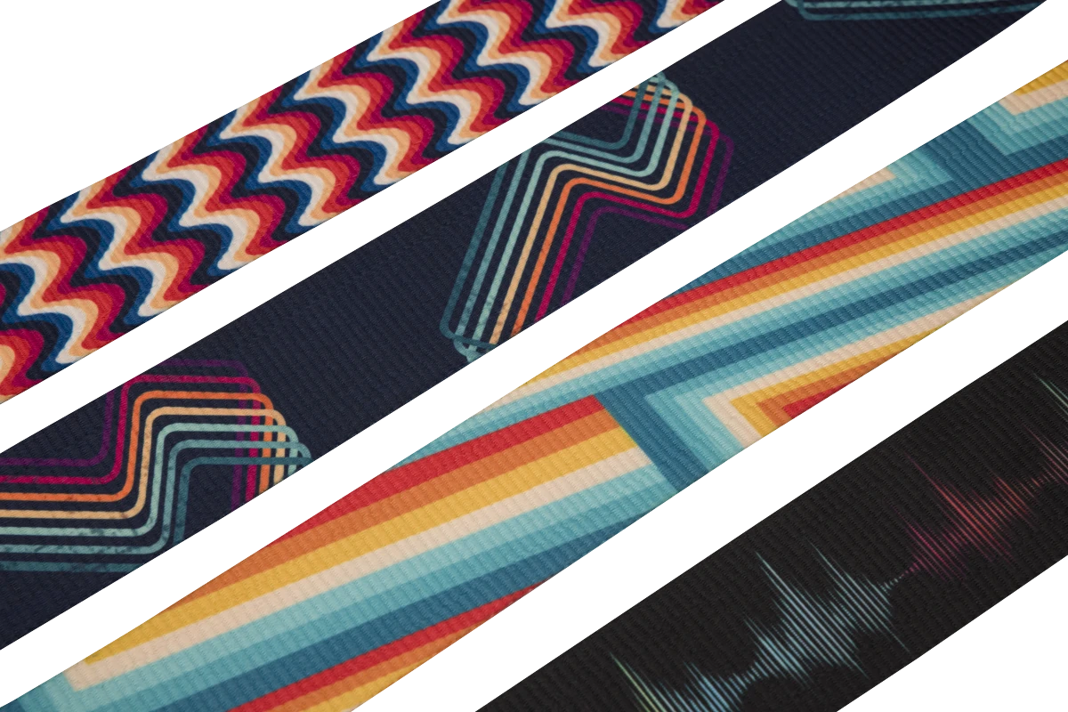 Diržas gitarai Fender Retro Rainbow Strap
