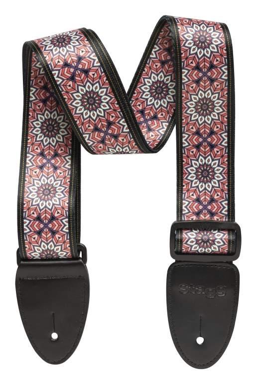 Diržas gitarai Stagg STE MANDALA PK
