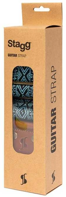 Diržas gitarai Stagg Diamond SWO-LOS-Mėlynas