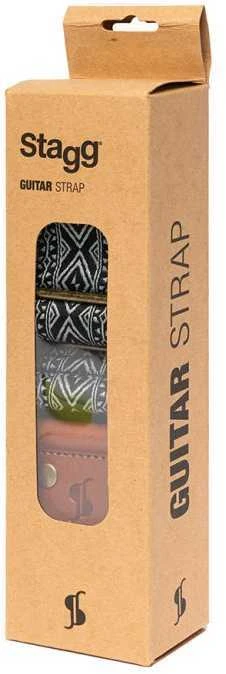 Diržas gitarai Stagg Diamond SWO-LOS-Pilkas