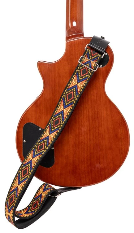 Diržas gitarai Stagg SWO-SAM2-GOLD