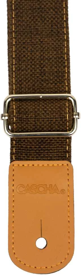 Diržas ukulelei Cascha Cotton rudas HH 2201