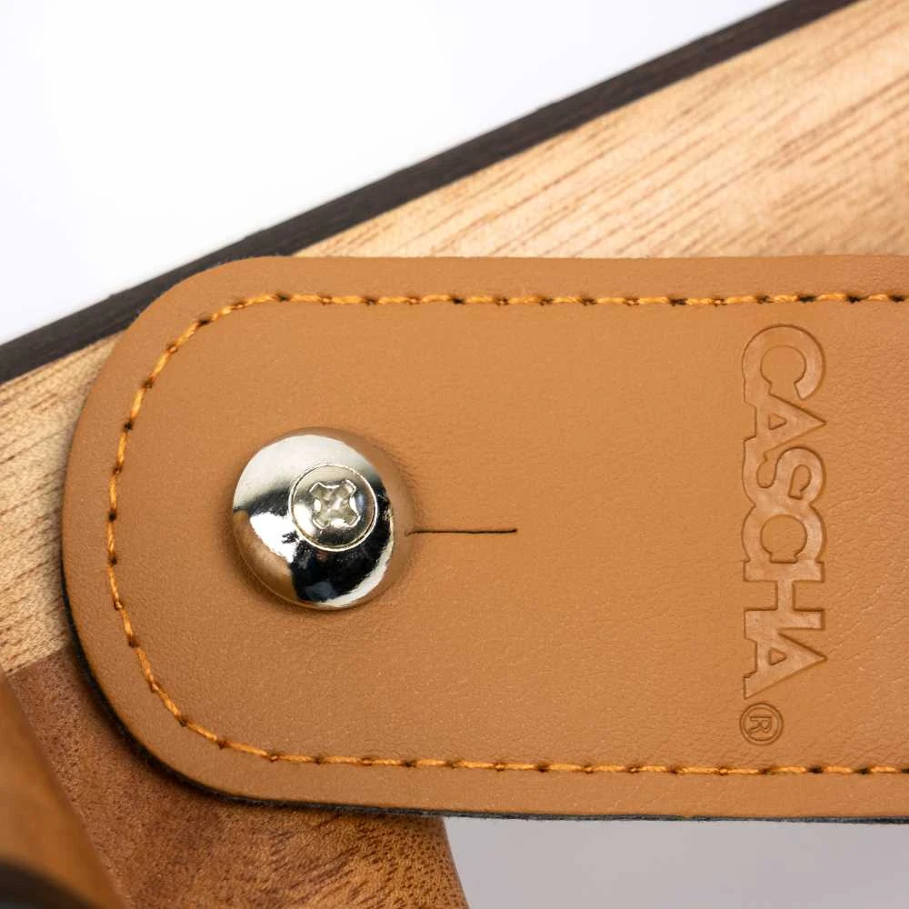 Diržas ukulelei Cascha Cotton rudas HH 2201