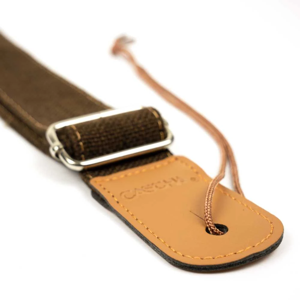 Diržas ukulelei Cascha Cotton rudas HH 2201