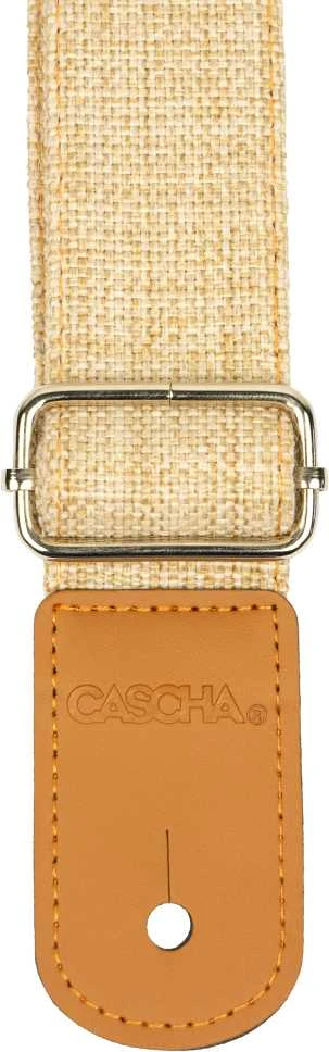 Diržas ukulelei Cascha Cotton - rusvai gelsvas HH 2202