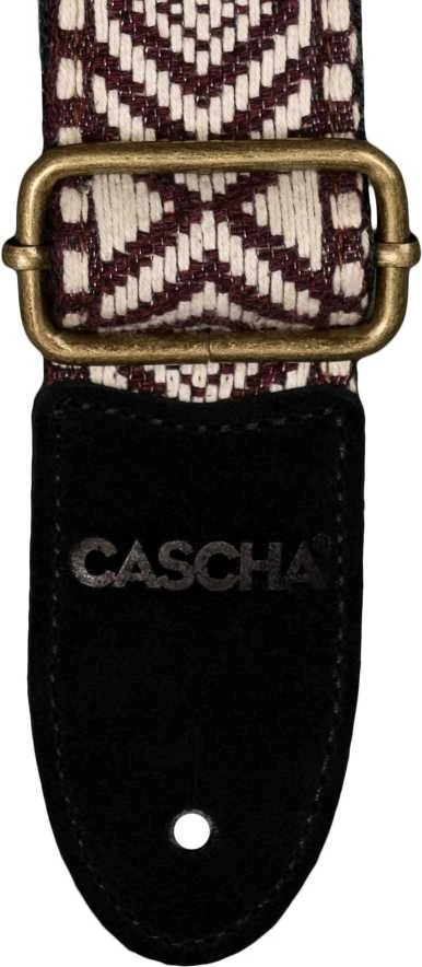 Diržas ukulelei Cascha Jacquard - Ethnic Brown CUS-JW6