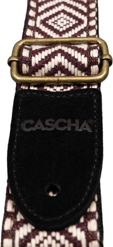 Diržas ukulelei Cascha Jacquard - Ethnic Brown CUS-JW6
