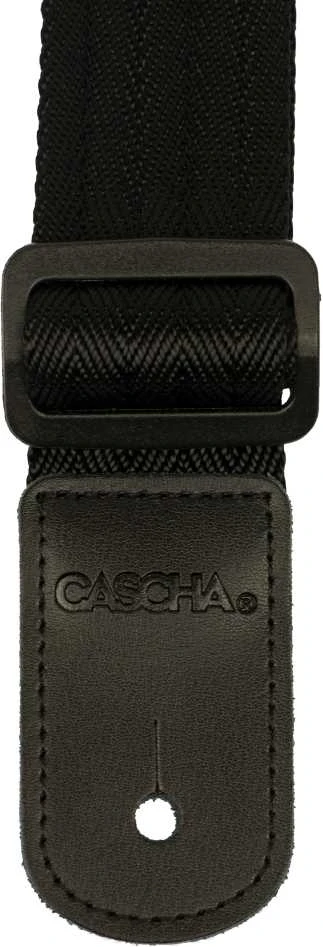 Diržas ukulelei Cascha Nylon - juodas HH 2204