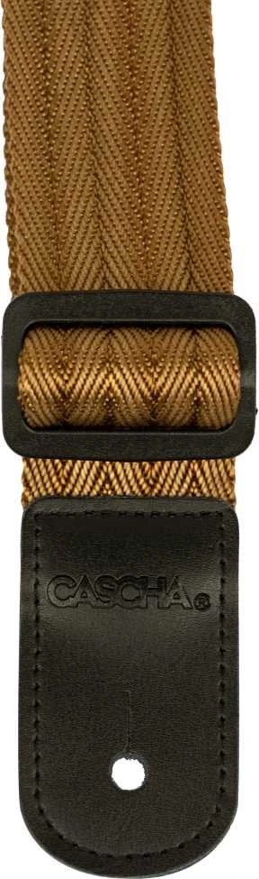 Diržas ukulelei Cascha Nylon - rudas HH 2203