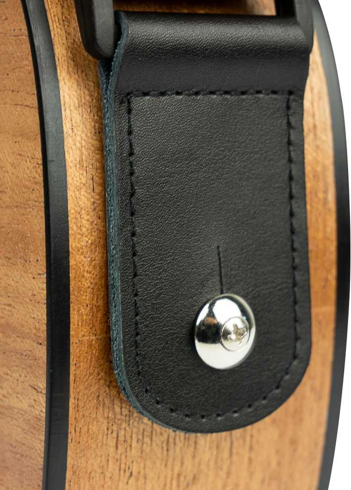 Diržas ukulelei Cascha Poly-Cotton juodas HH 2292