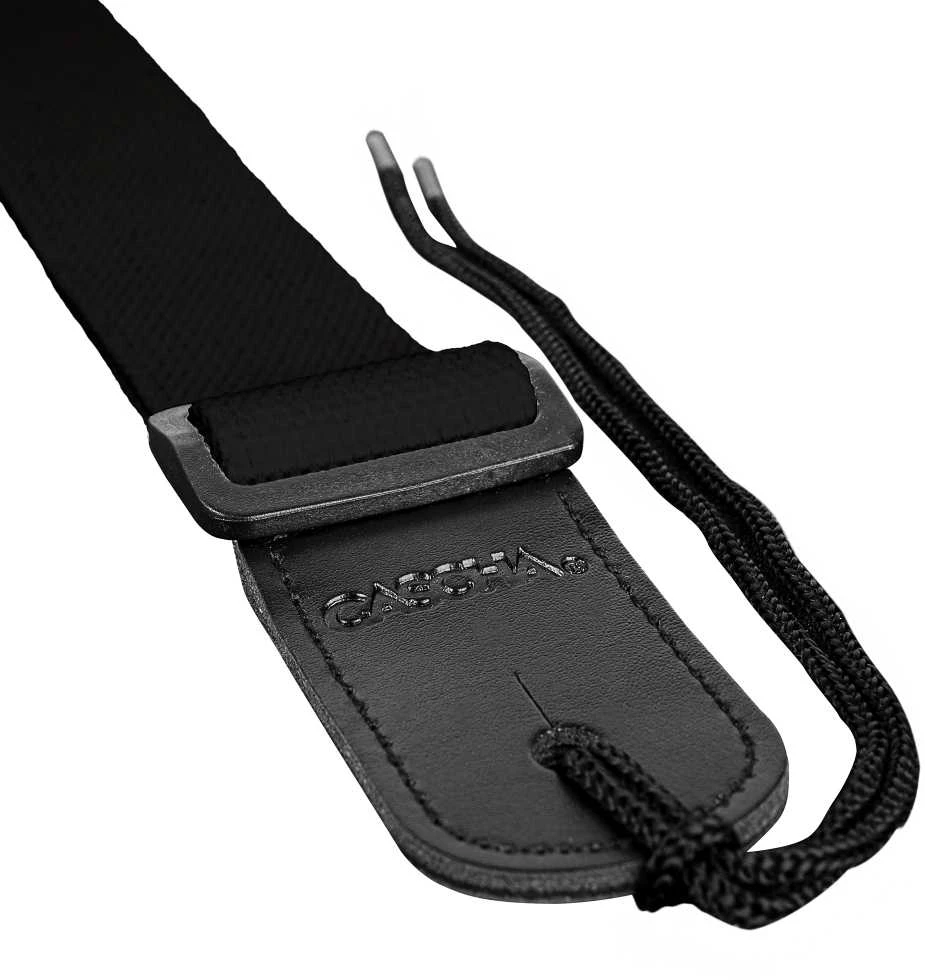 Diržas ukulelei Cascha Poly-Cotton juodas HH 2292