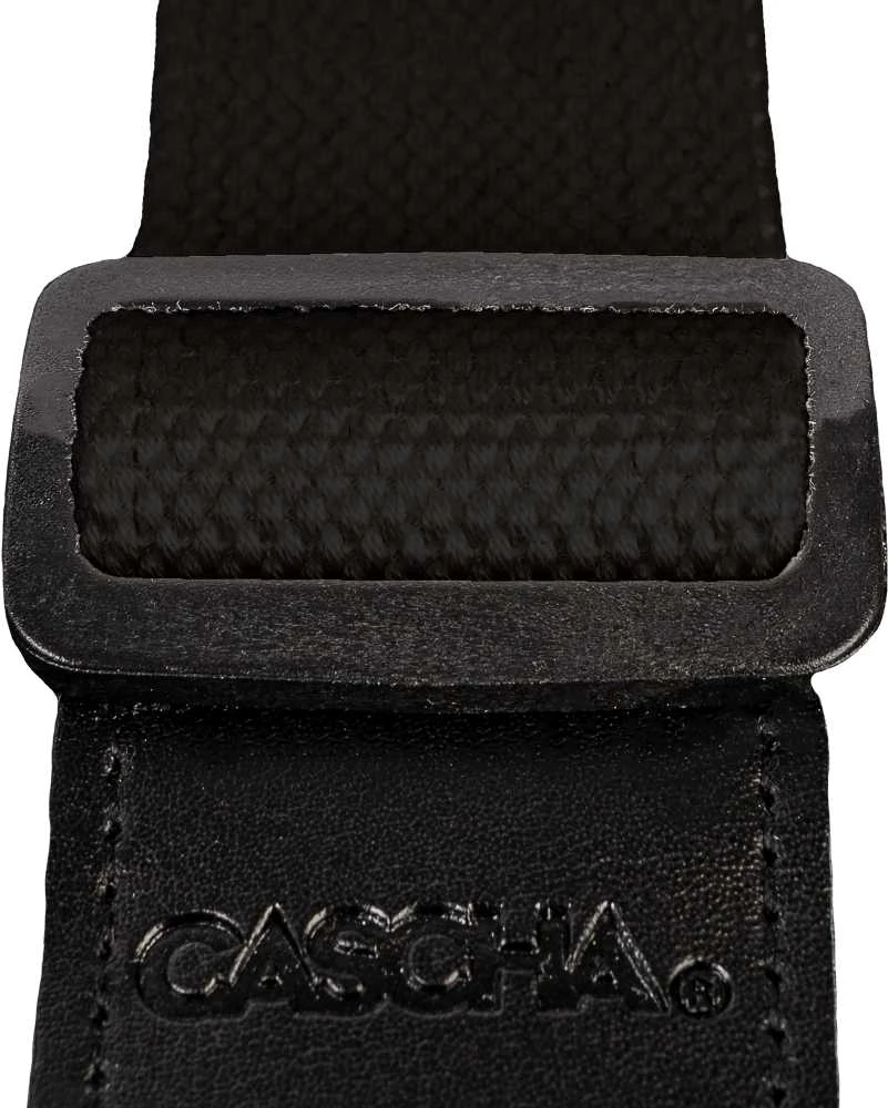 Diržas ukulelei Cascha Poly-Cotton juodas HH 2292