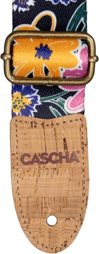 Diržas ukulelei Cascha Vegan - Floral Sketch CUS-VC5