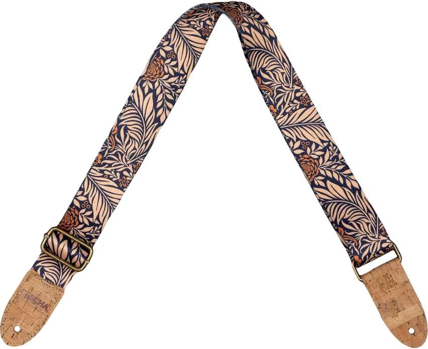 Diržas ukulelei Cascha Vegan - Midnight Jungle CUS-VC6