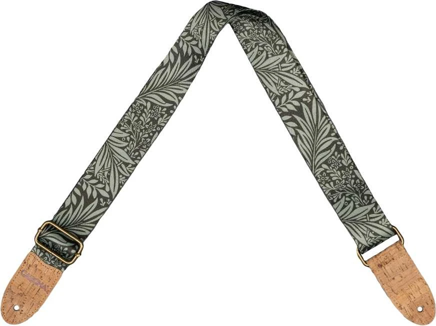Diržas ukulelei Cascha Vegan - Olive Jungle CUS-VC8