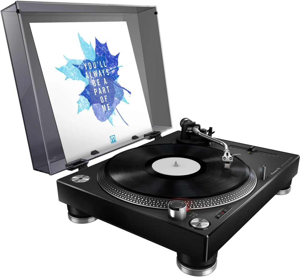 Patefonas Pioneer DJ PLX-500, Juodos spalvos