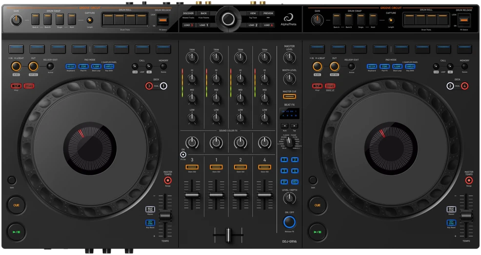 Pioneer DJ AlphaTheta DDJ-GRV6
