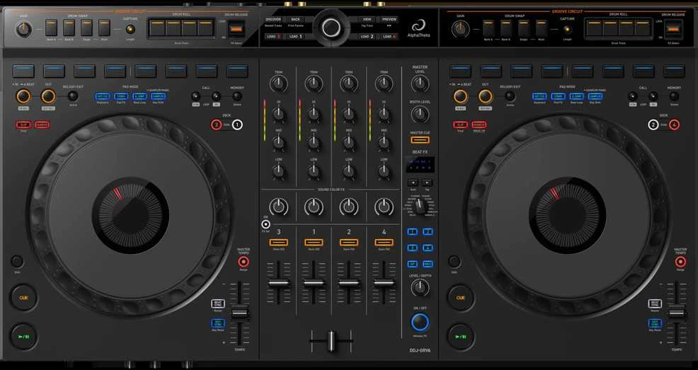 Pioneer DJ AlphaTheta DDJ-GRV6