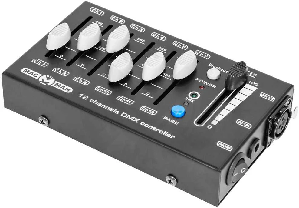 DMX valdiklis Mac Mah DMX-12