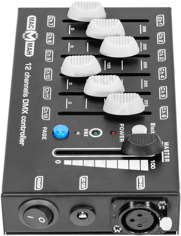 DMX valdiklis Mac Mah DMX-12