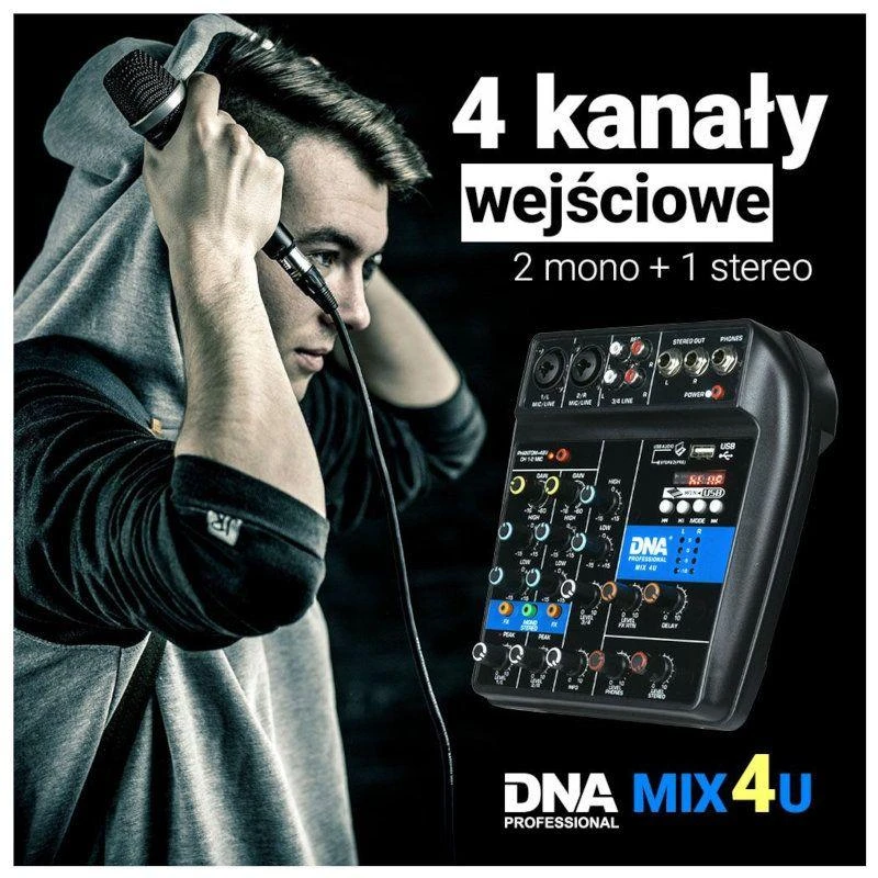 Dna Professional Garso pultas DNA MIX 4U