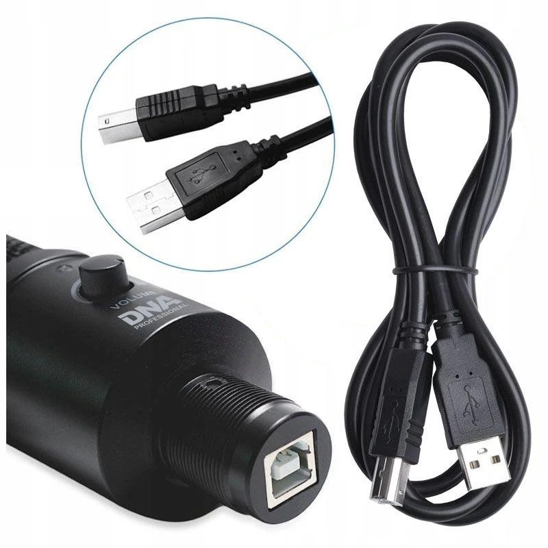Dna Professional USB kondensatorinio mikrofono komplektas DNA CM USB KIT