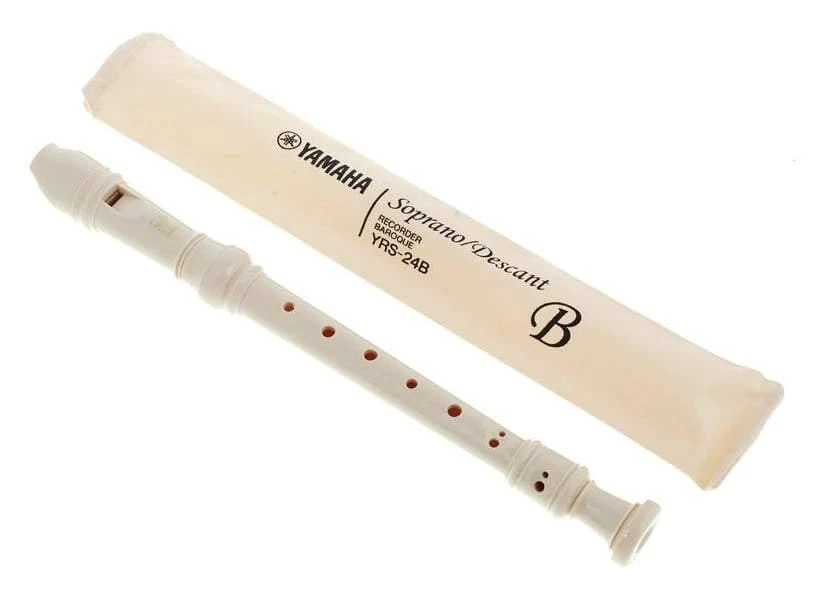 Dūdelė, fleitutė Yamaha YRS-24 B (soprano, barokinė)