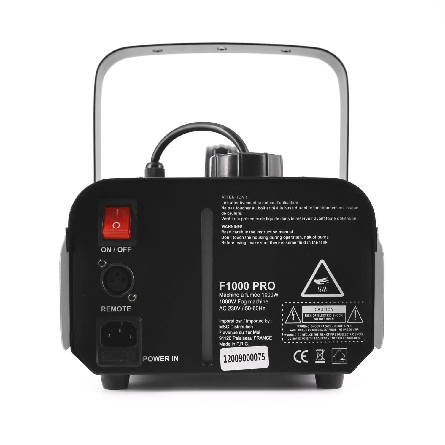 Dūmų mašina BoomTone DJ F1000 Pro