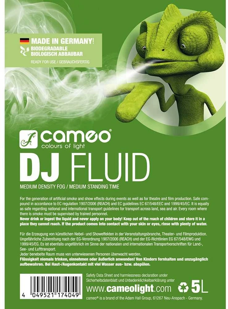 Dūmų skystis Cameo DJ CLFDJ5L