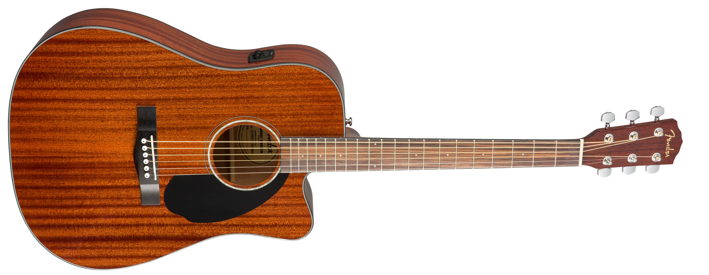 El. Ak. gitara Fender CD-60SCE Dread, All-Mah WN