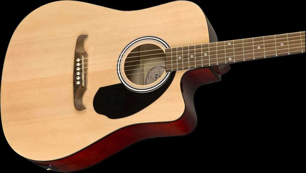 El. ak. gitara Fender FA-125CE Dread, Natural WN