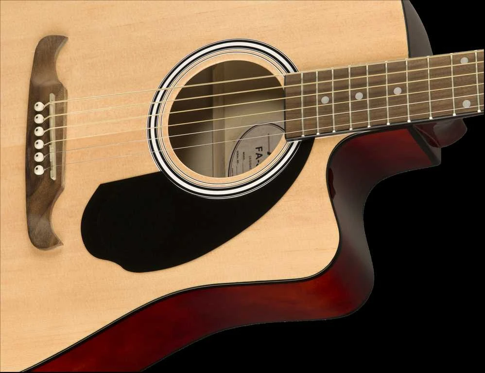 El. ak. gitara Fender FA-125CE Dread, Natural WN