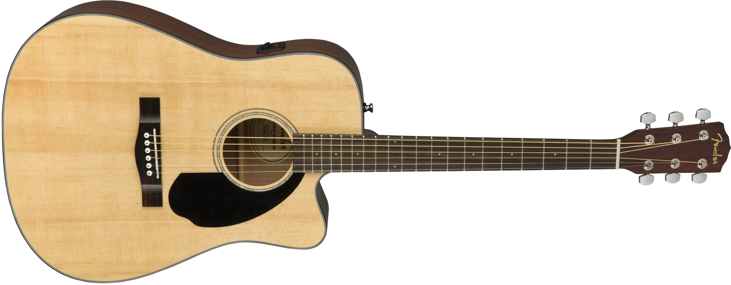 El. akustinė gitara Fender CD-60SCE Nat WN