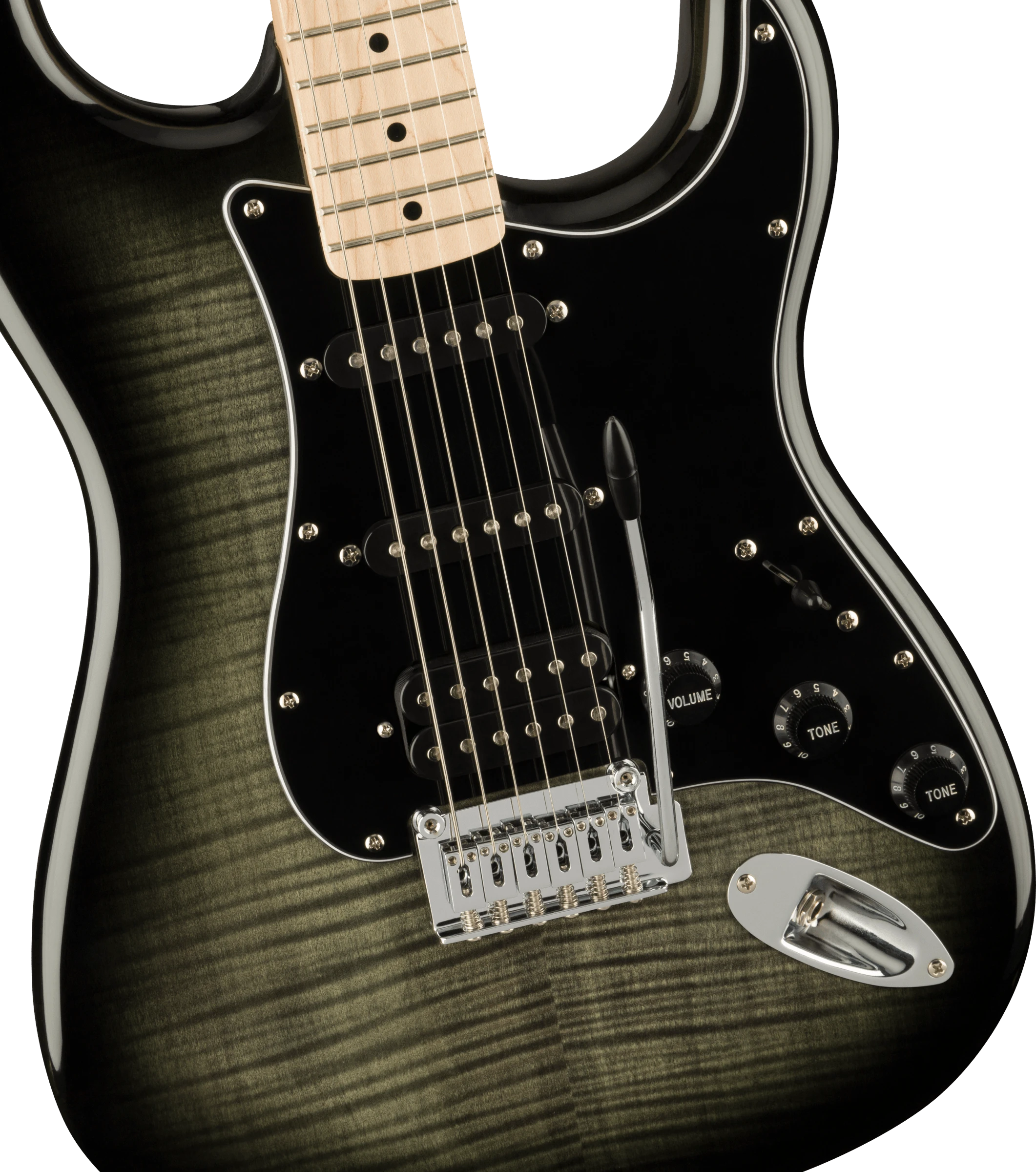 Squier El. gitara Fender AFF STRAT FMT HSS MN BPG BBST